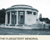 PLOEGSTEERT Memorial, Great War Ypres France